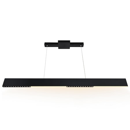 Cwi Lighting Bellagio 42 in LED Integrated Black Chandelier 7145P42-B-101